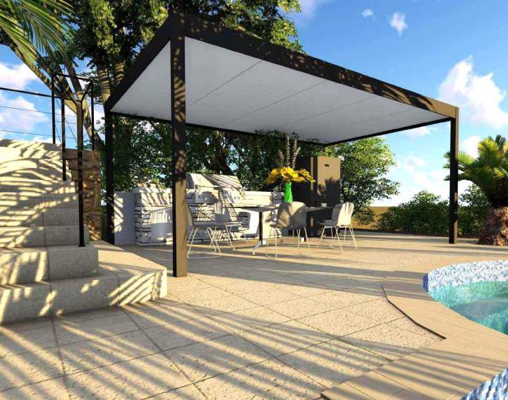 Création et installation de pergolas sur mesure